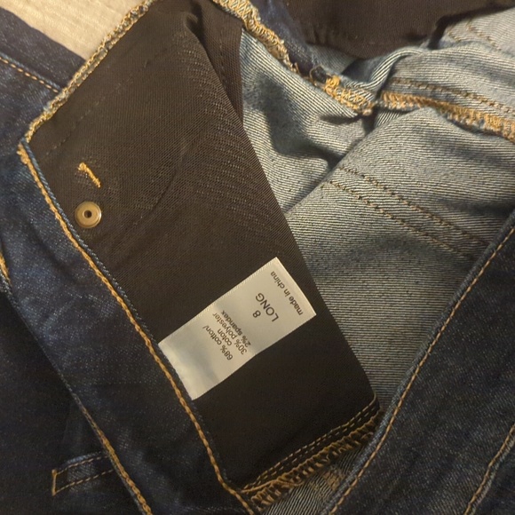 NWOT Maurices Everflex Baby Boot Jeans Size 8 Long - Picture 3 of 4